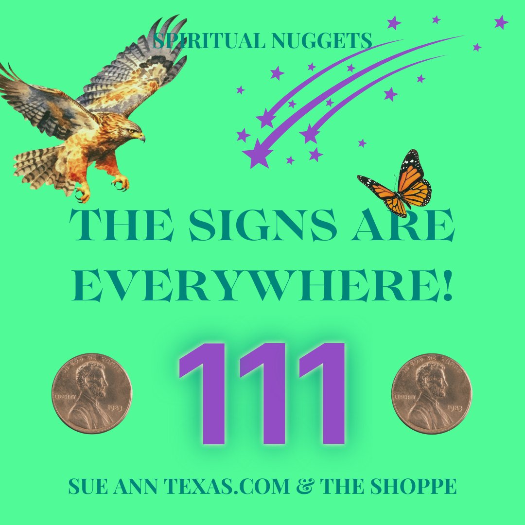 Signs Everywhere! Accept the Pure Light Spirit Help!! - SueAnnTexas.Com & The Shoppe