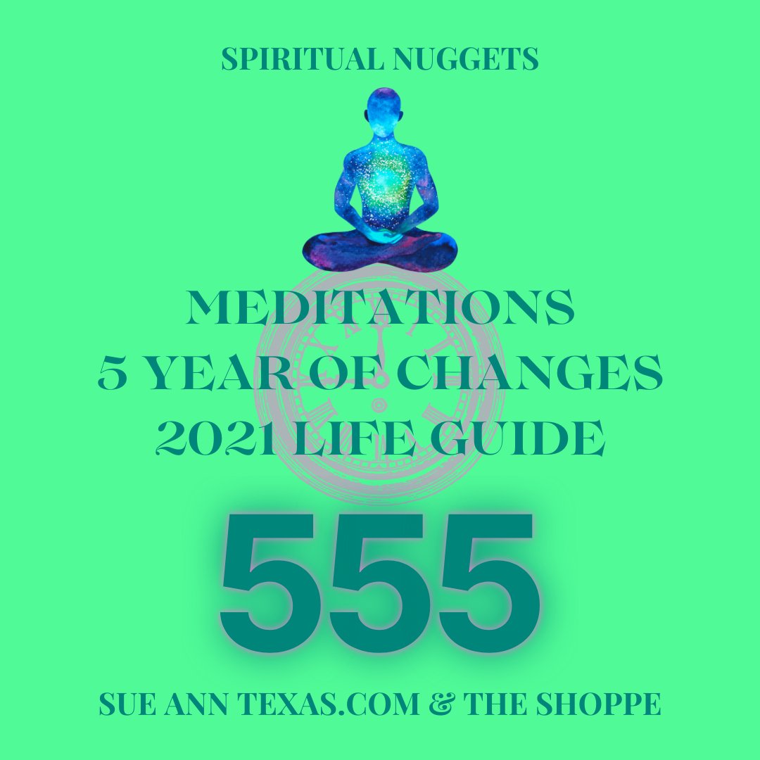 Year 2021 & 5 Energies. Short Guide & Meditations to Play - SueAnnTexas.Com & The Shoppe