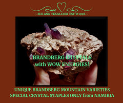 All Wow Brandberg Crystals. Personal Essentials for Me, Meditation, Just Having Around!! | SueAnnTexas.Com & The Shoppe