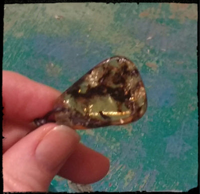 SOLD: Chiapas Amber Pendant. Rainbows & Ancient Tribal Energy! - SueAnnTexas.Com & The Shoppe